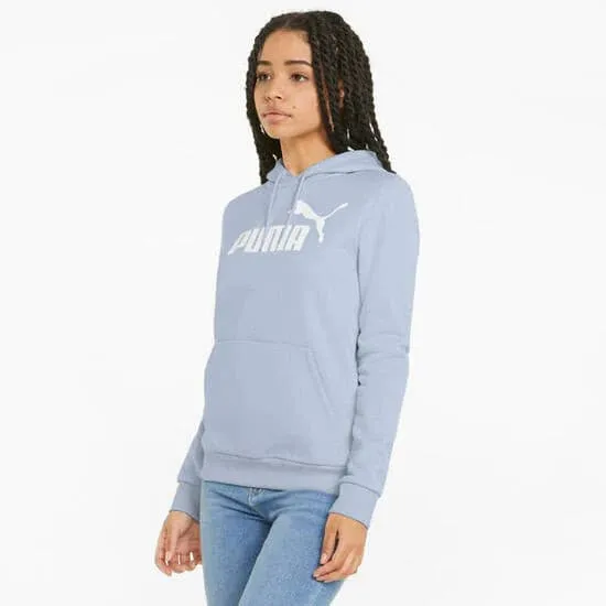 Puma Ess Logo Hoodie Women's Artic Ice