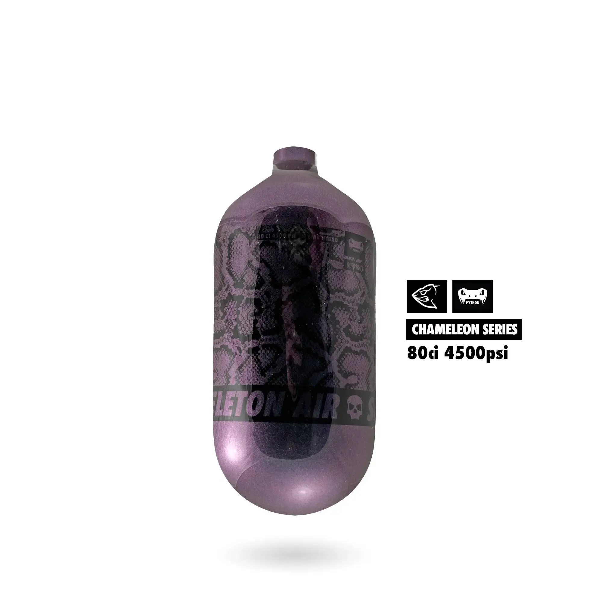 "CHAMELEON SERIES" PYTHON AIR TANK 80ci  (BOTTLE ONLY)