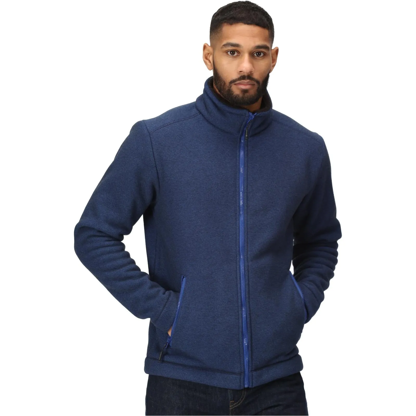 Regatta Mens Garrian II Full Zip Sherpa Lined Fleece Jacket