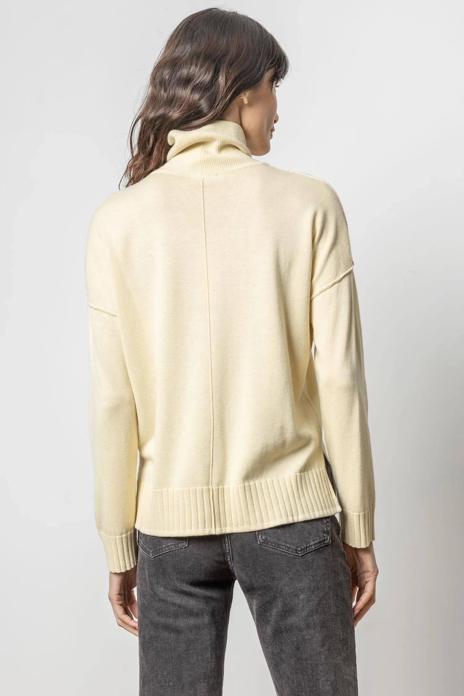 Relaxed Turtleneck Sweater