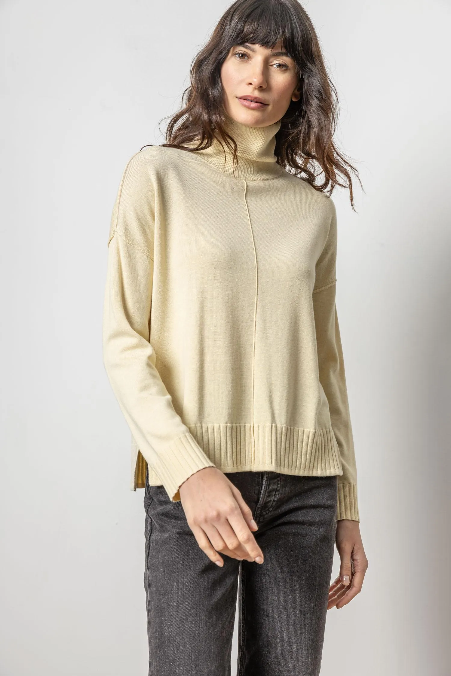 Relaxed Turtleneck Sweater