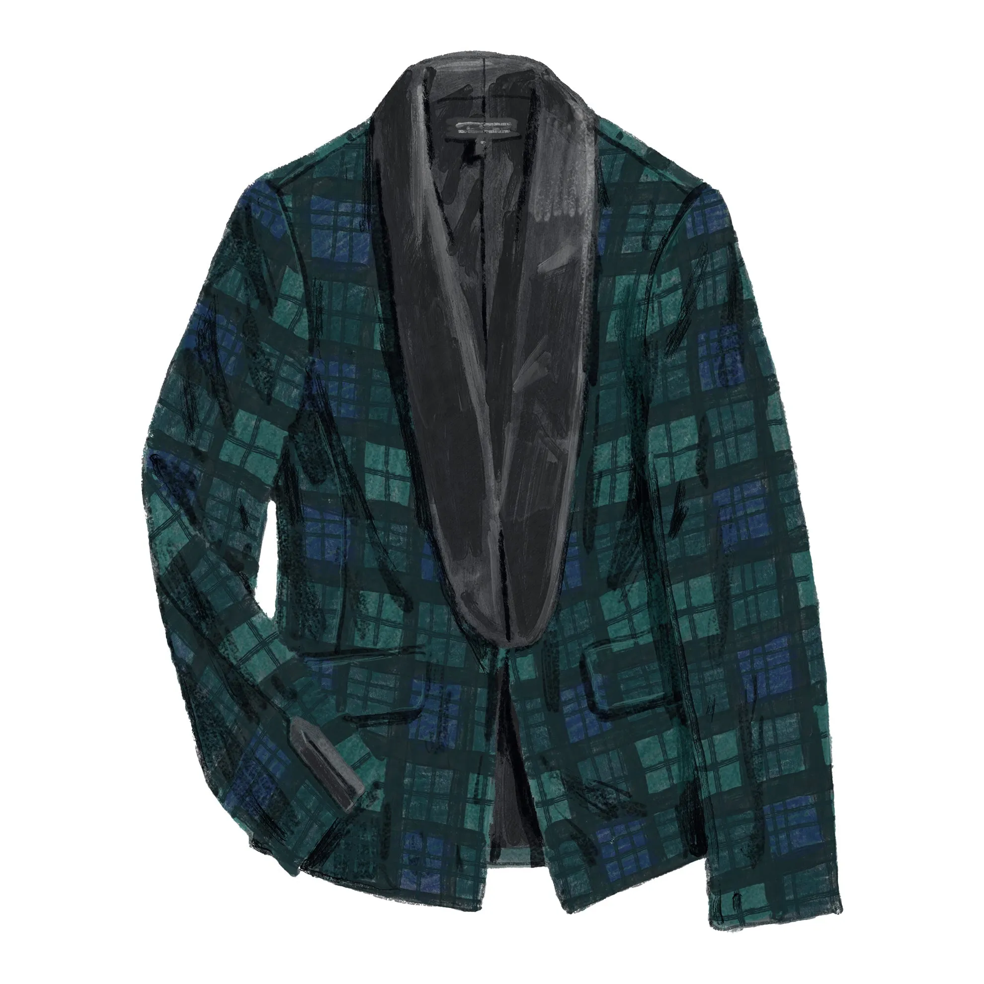 Royal Stewart Tuxedo Blazer