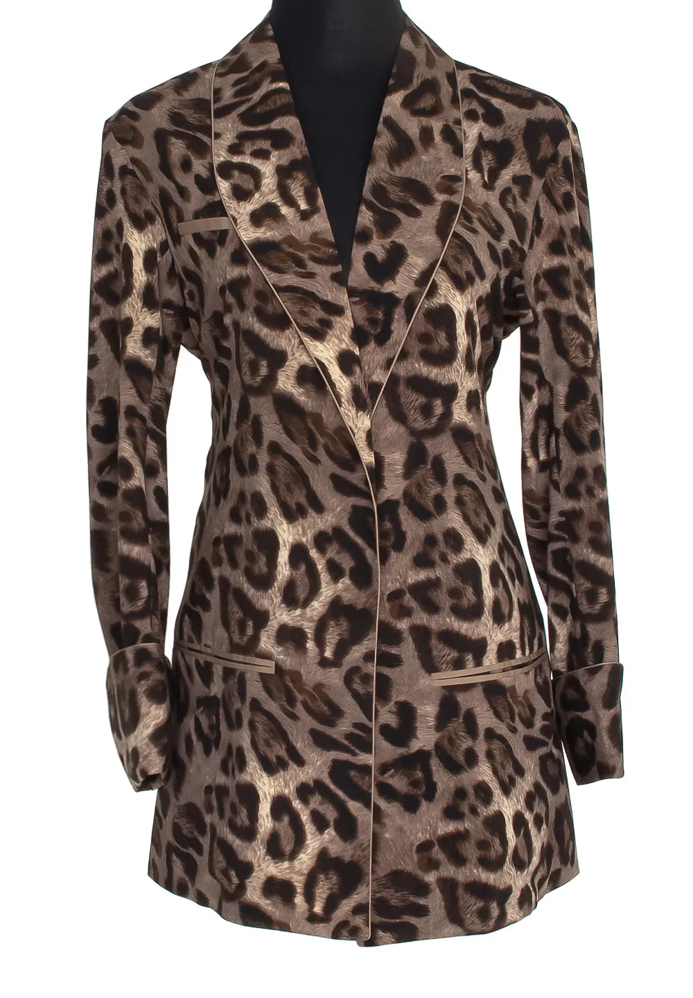 Safari - Grey Leo Blazer (Light Taupe)