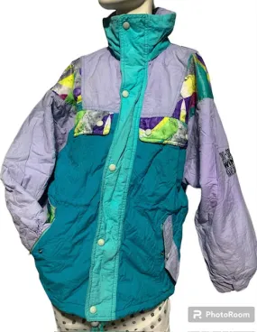 Secondhand/ Vintage Ski Windbreaker  Jacket  #W28   Includes AUS Postage