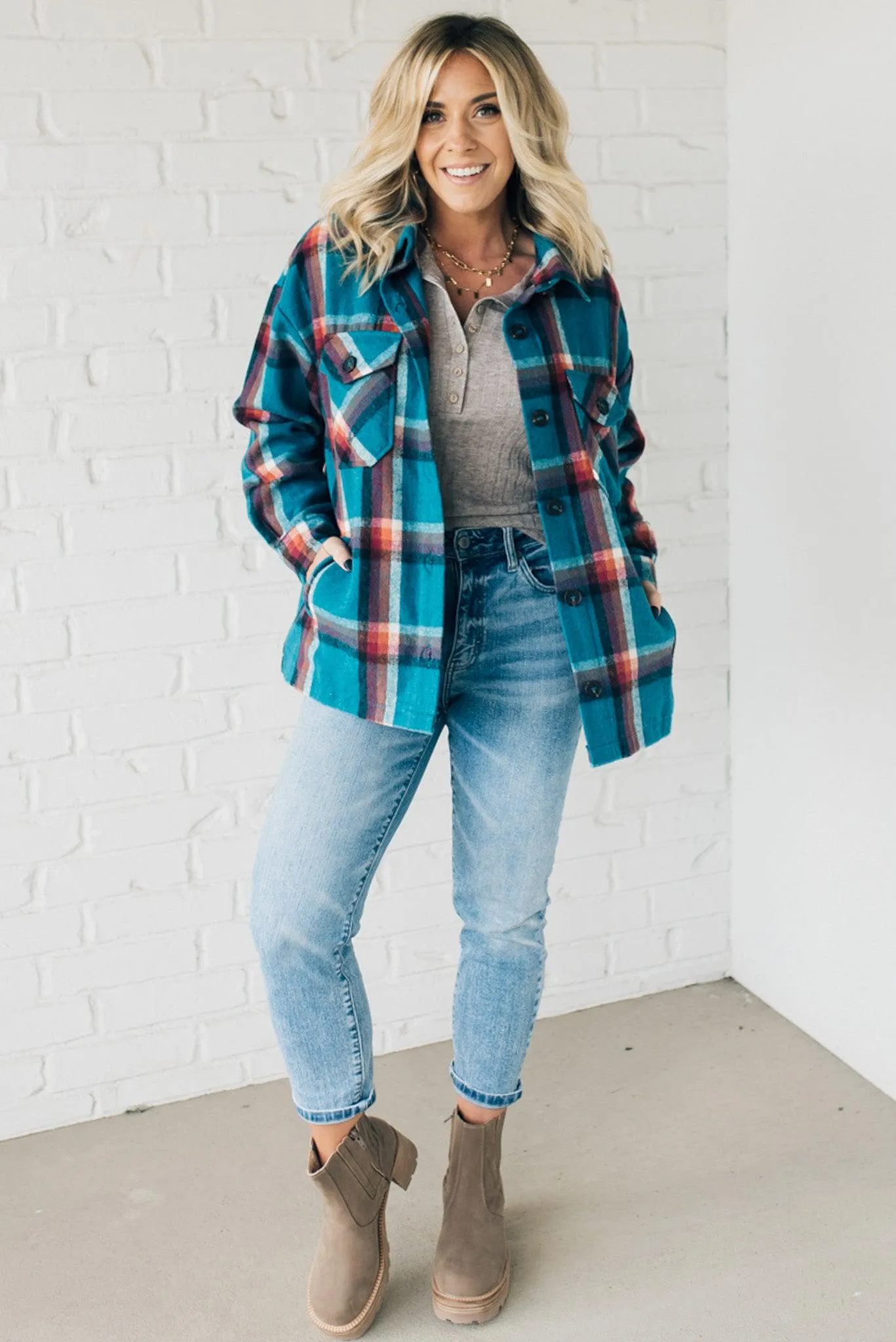 Sloan Plaid Shacket