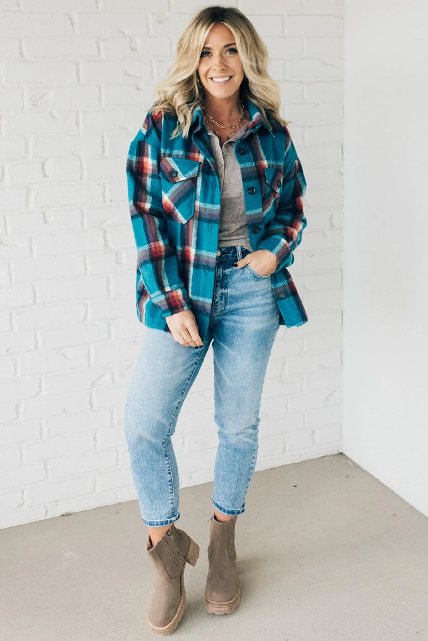 Sloan Plaid Shacket