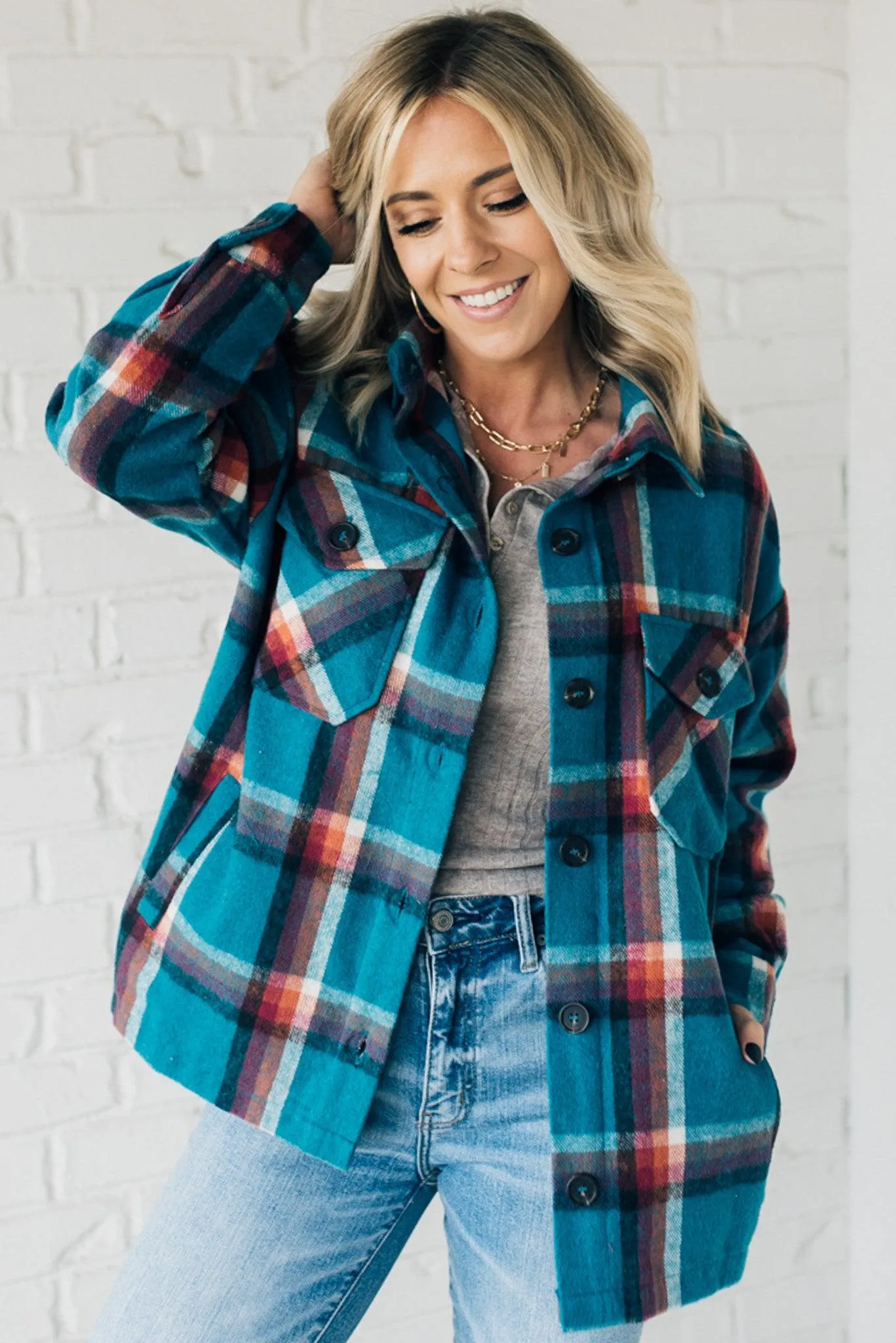 Sloan Plaid Shacket