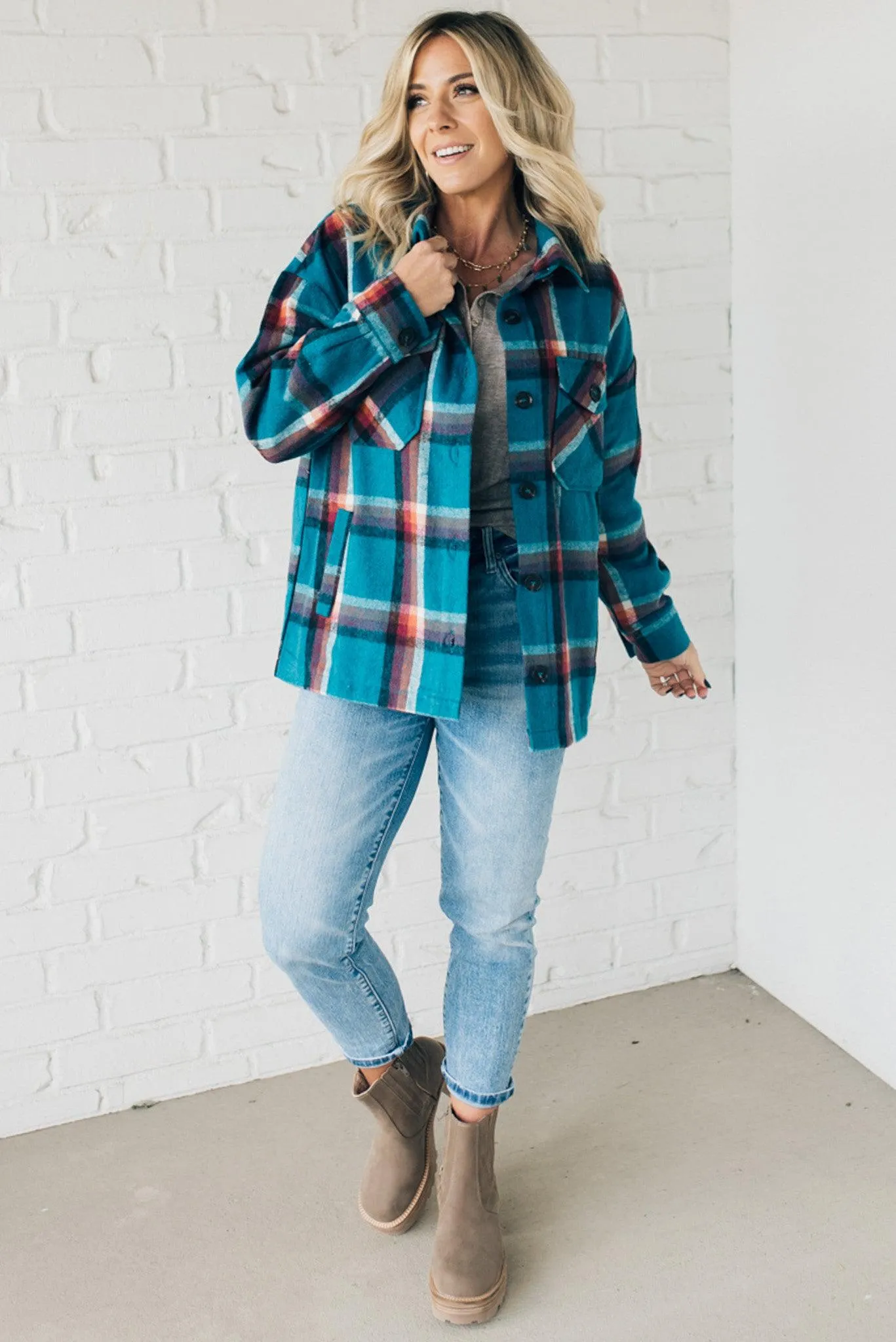 Sloan Plaid Shacket