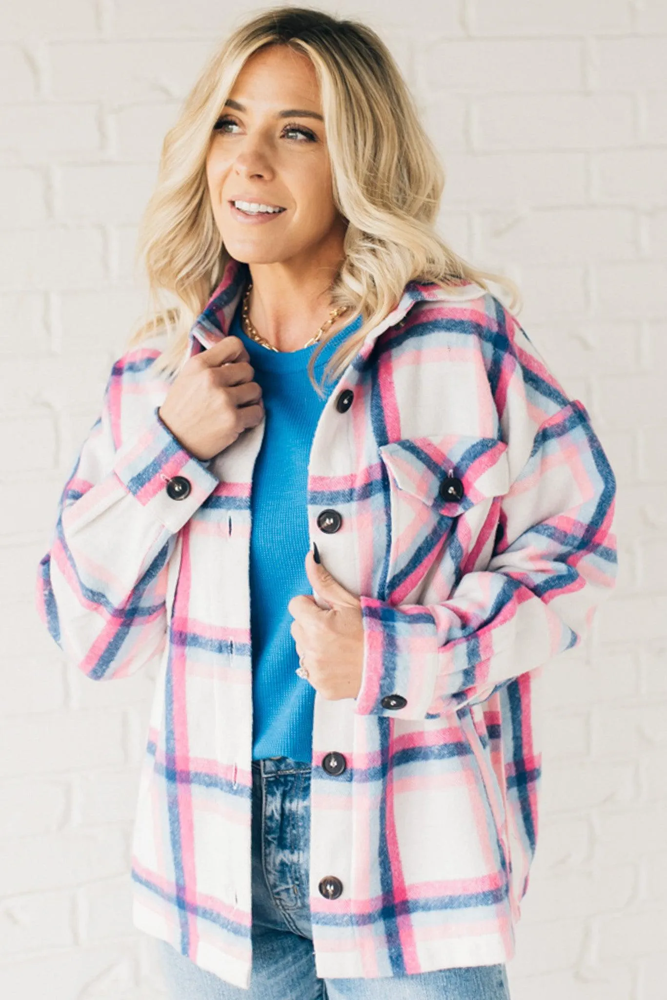 Sloan Plaid Shacket