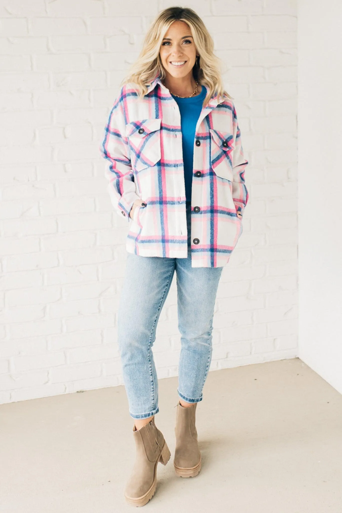 Sloan Plaid Shacket