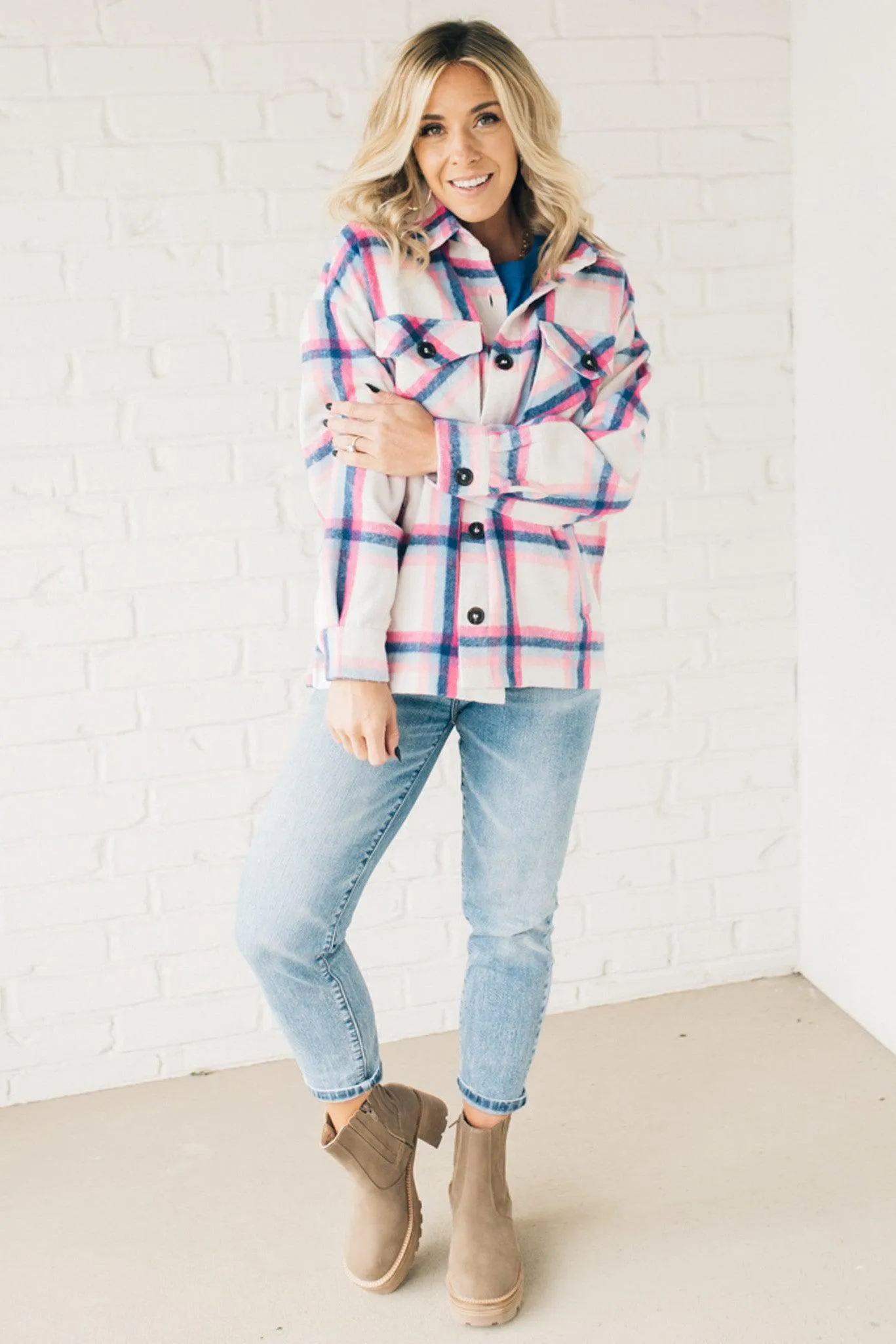 Sloan Plaid Shacket