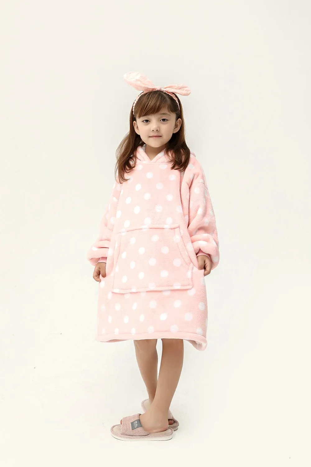 Snuggly™ Oversized Kids Blanket Hoodie