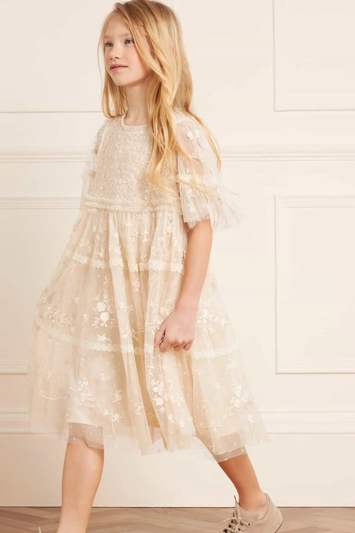 Sweetheart Lace Kids Dress