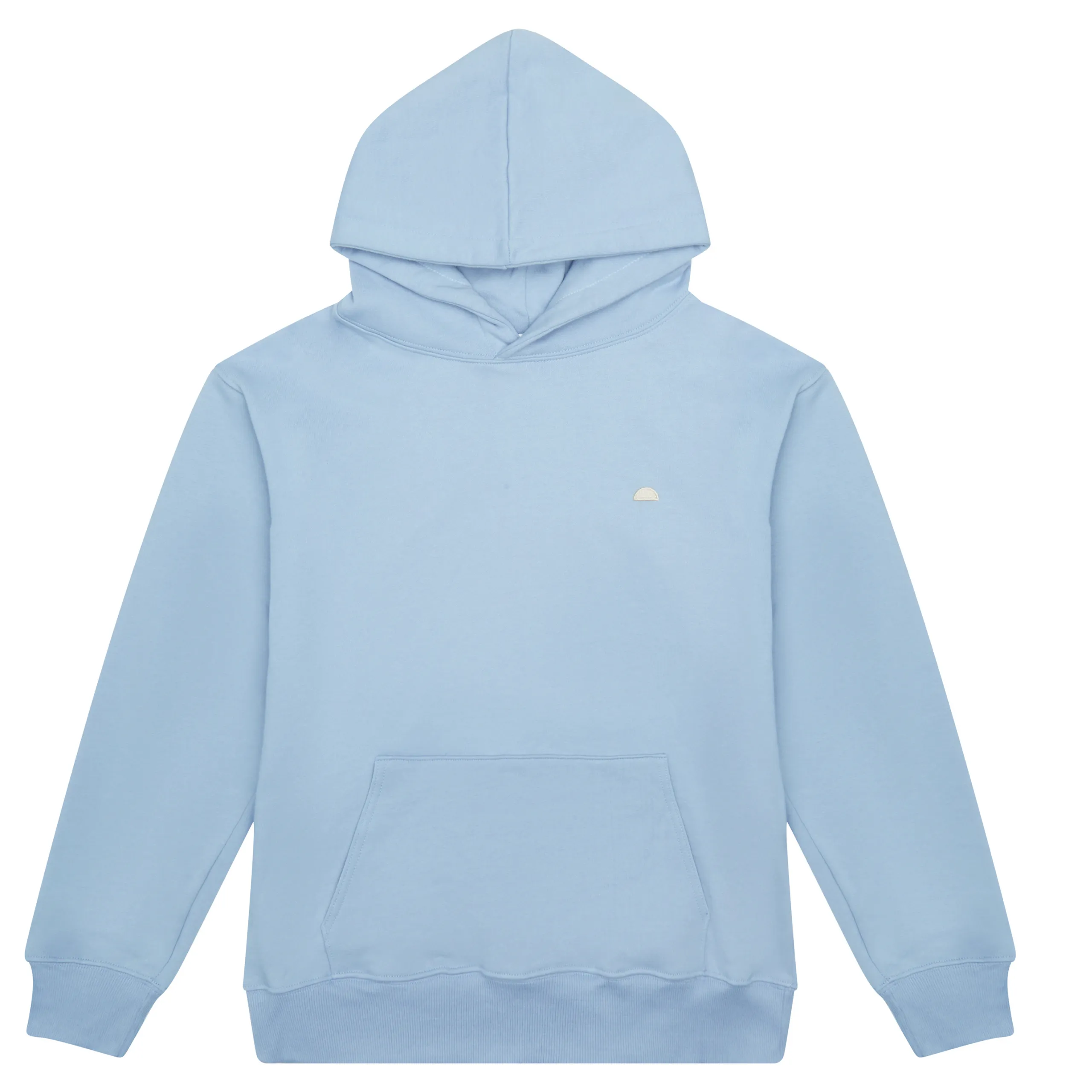 SYDNEY HOODIE IN SOFT CHAMBRAY BLUE