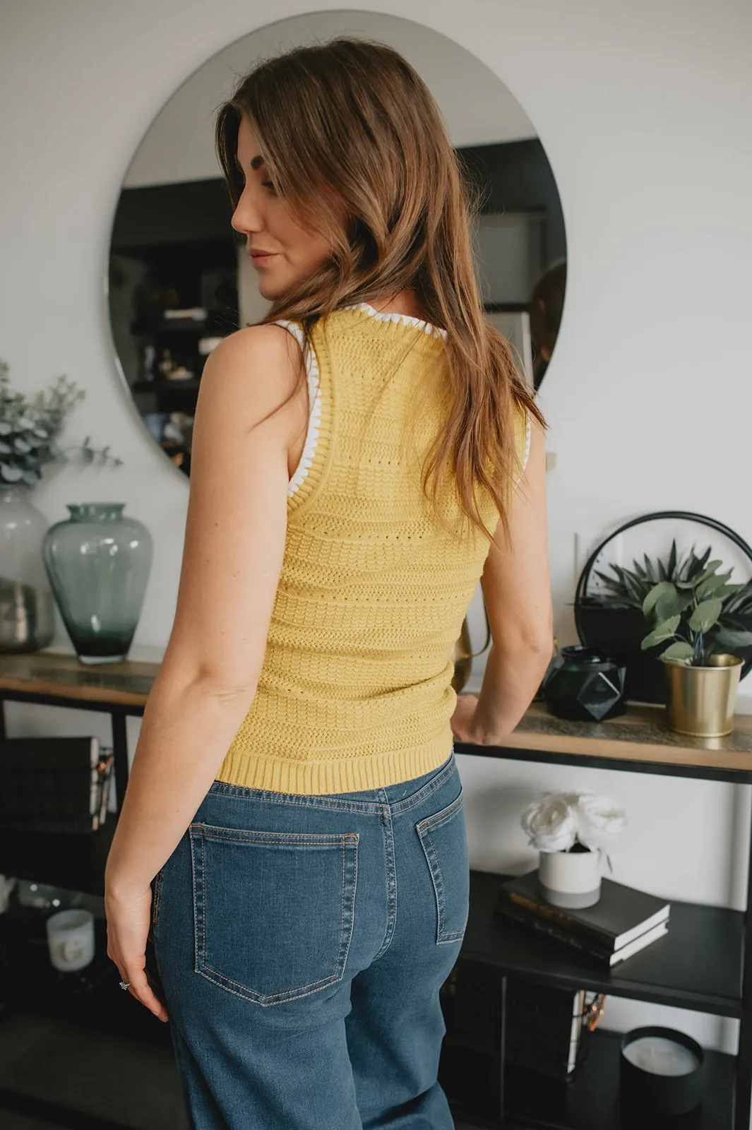 The Verena Vest by Heartloom - Limon