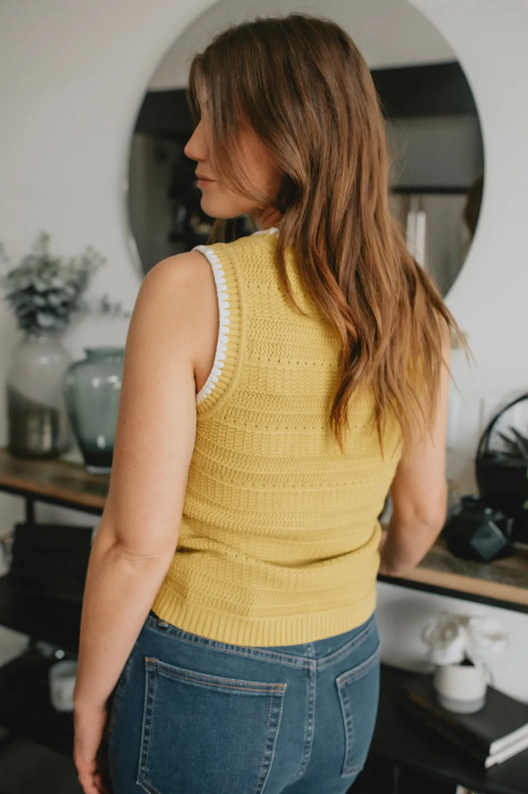 The Verena Vest by Heartloom - Limon