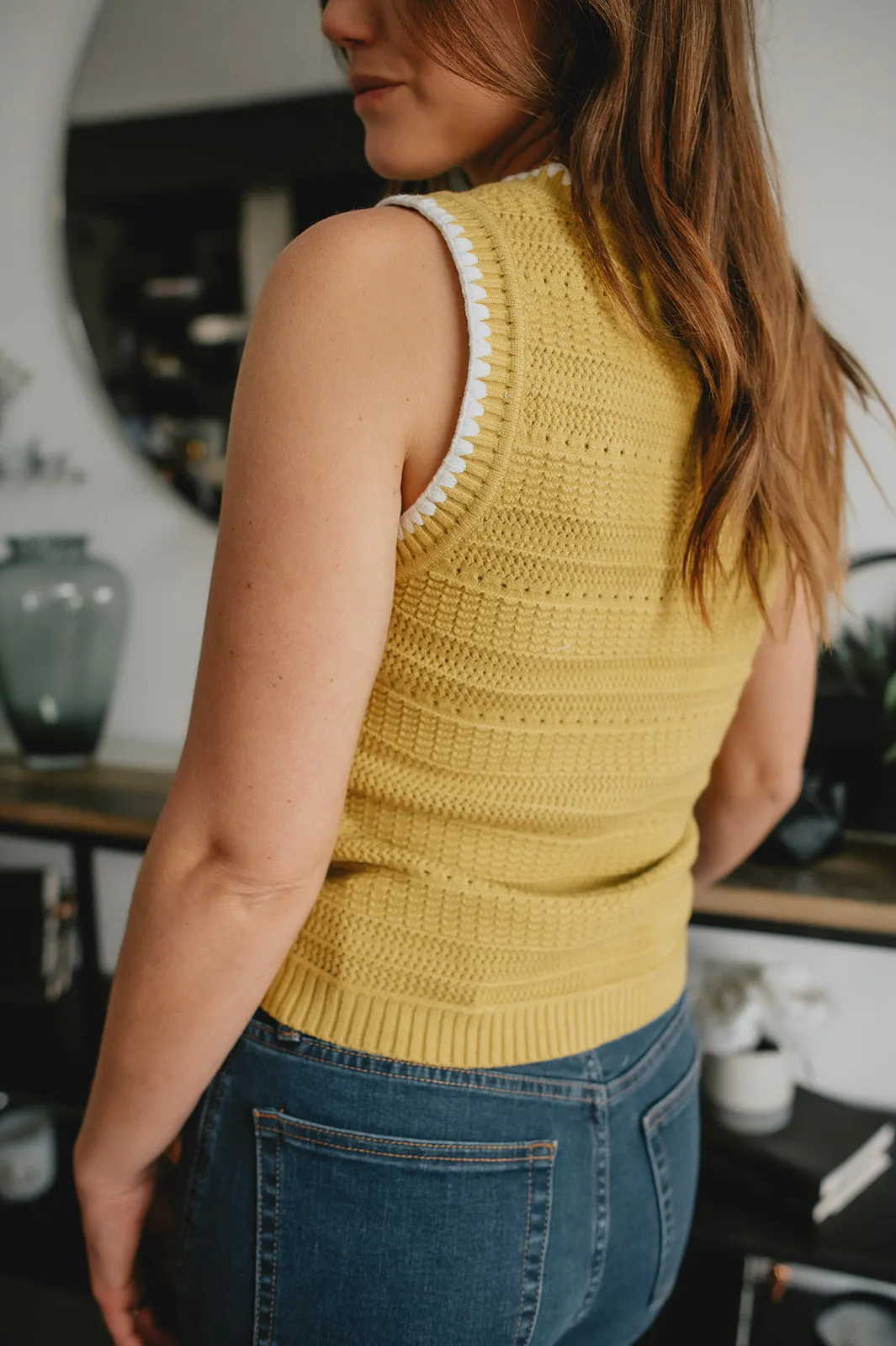 The Verena Vest by Heartloom - Limon