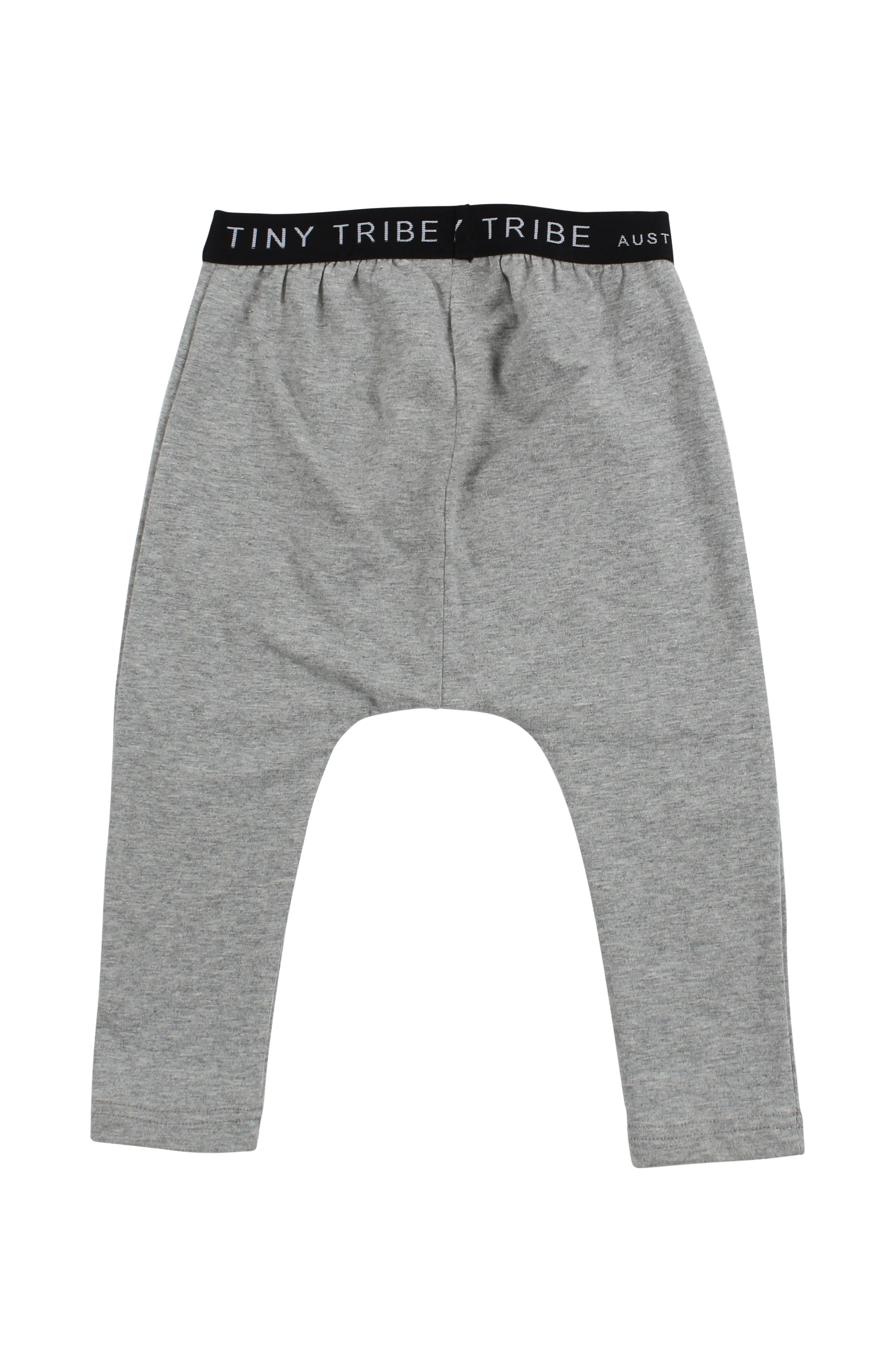 TINY TRIBE GREY MARLE LEGGINGS