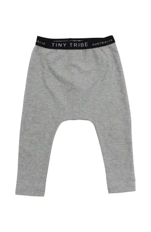 TINY TRIBE GREY MARLE LEGGINGS