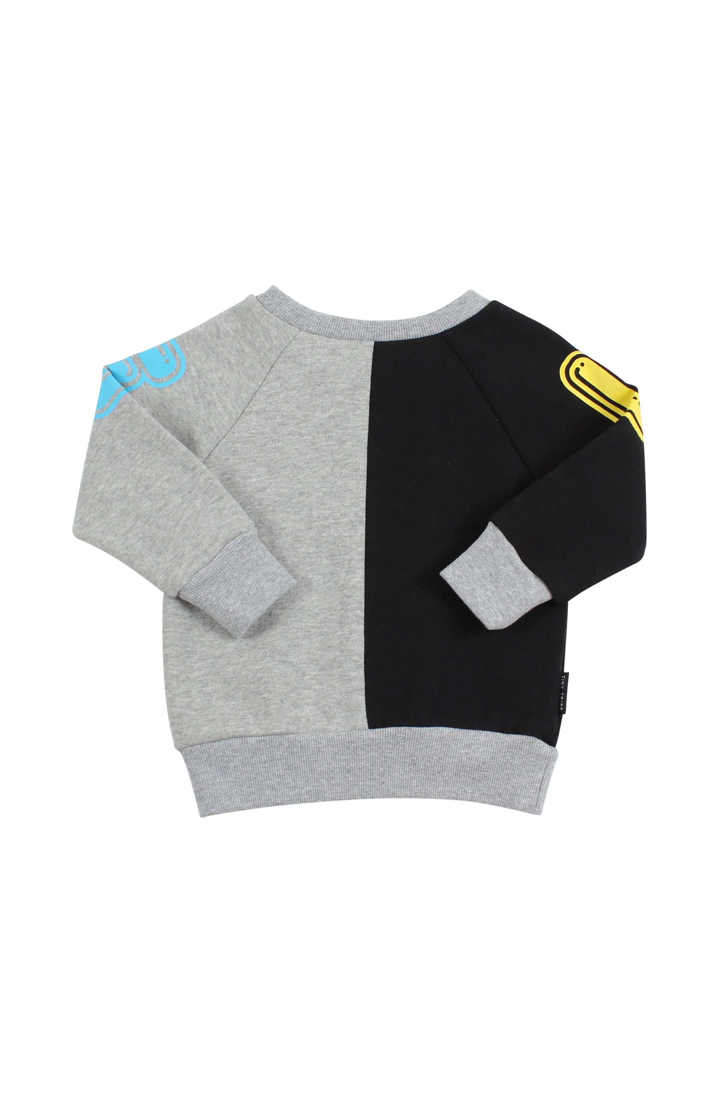 TINY TRIBE LOVE SEGMENT SWEAT TOP