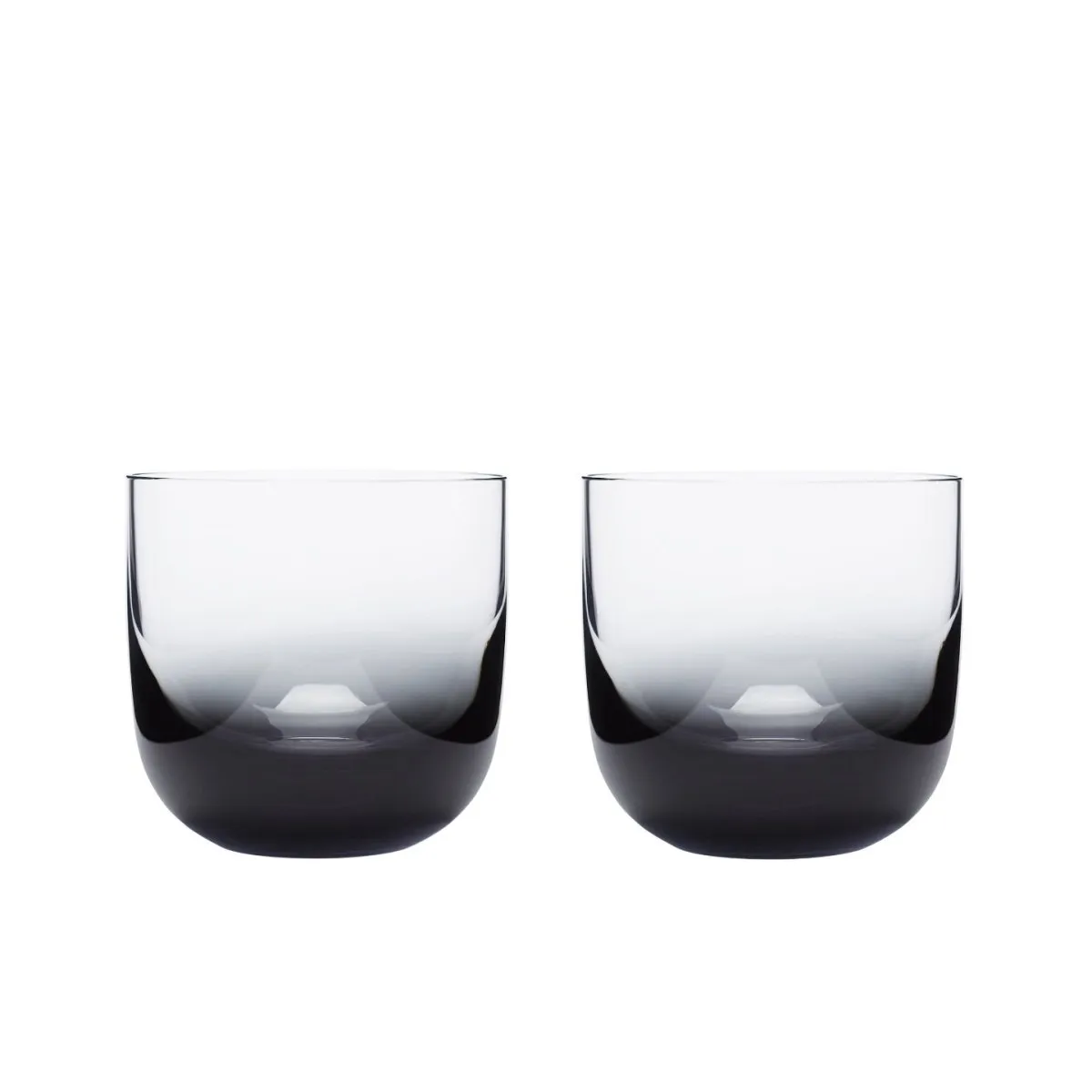 Tom Dixon Tank Whiskey Glasses Black Pair