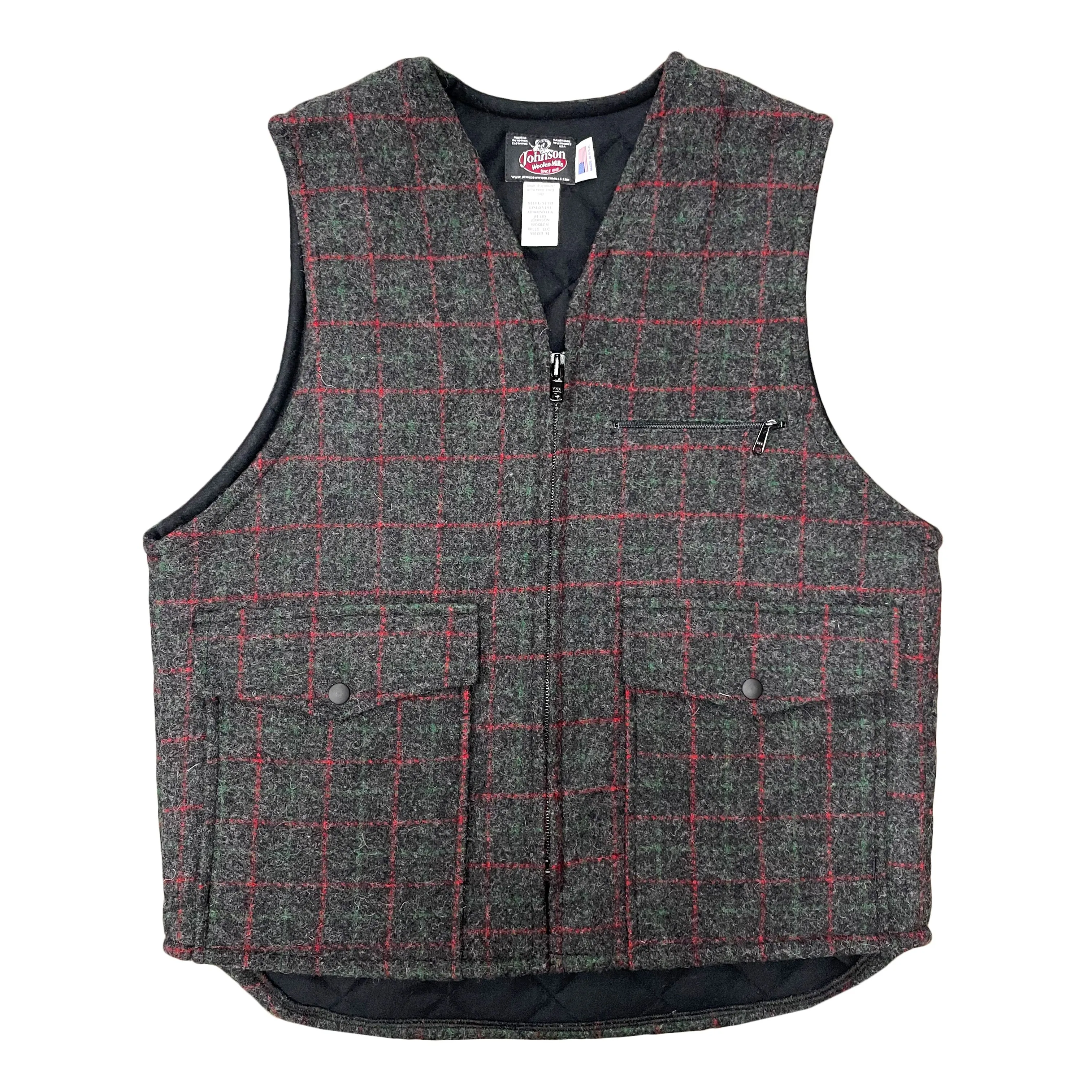 Traditional Lined Wool Vest