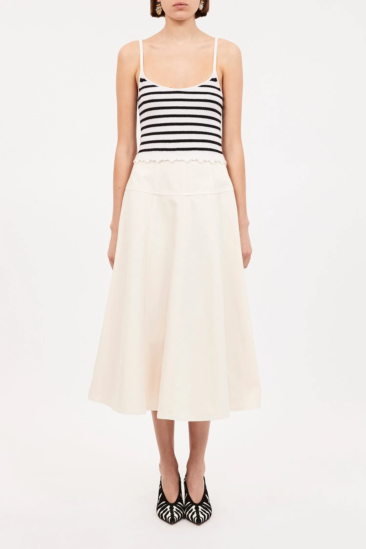 Ulla Johnson - Klea Top in Noir Stripe