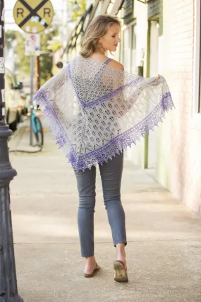 Universal Yarn Contrarian Shawls: Book 1 Patterns - Pescadito - PDF Download