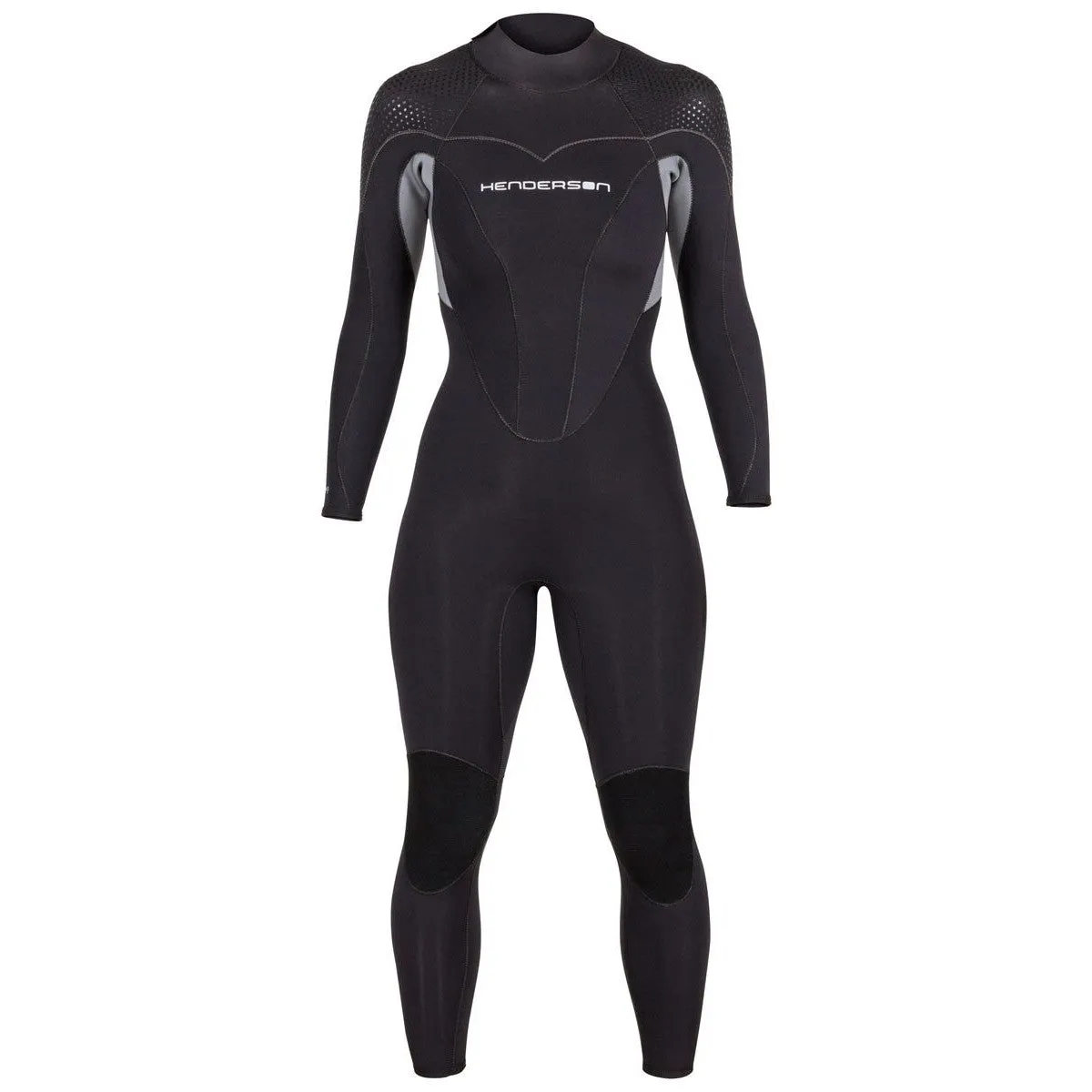 Used Henderson 3mm Women's Thermoprene Pro Dive Jumpsuit, Black, Size: 6