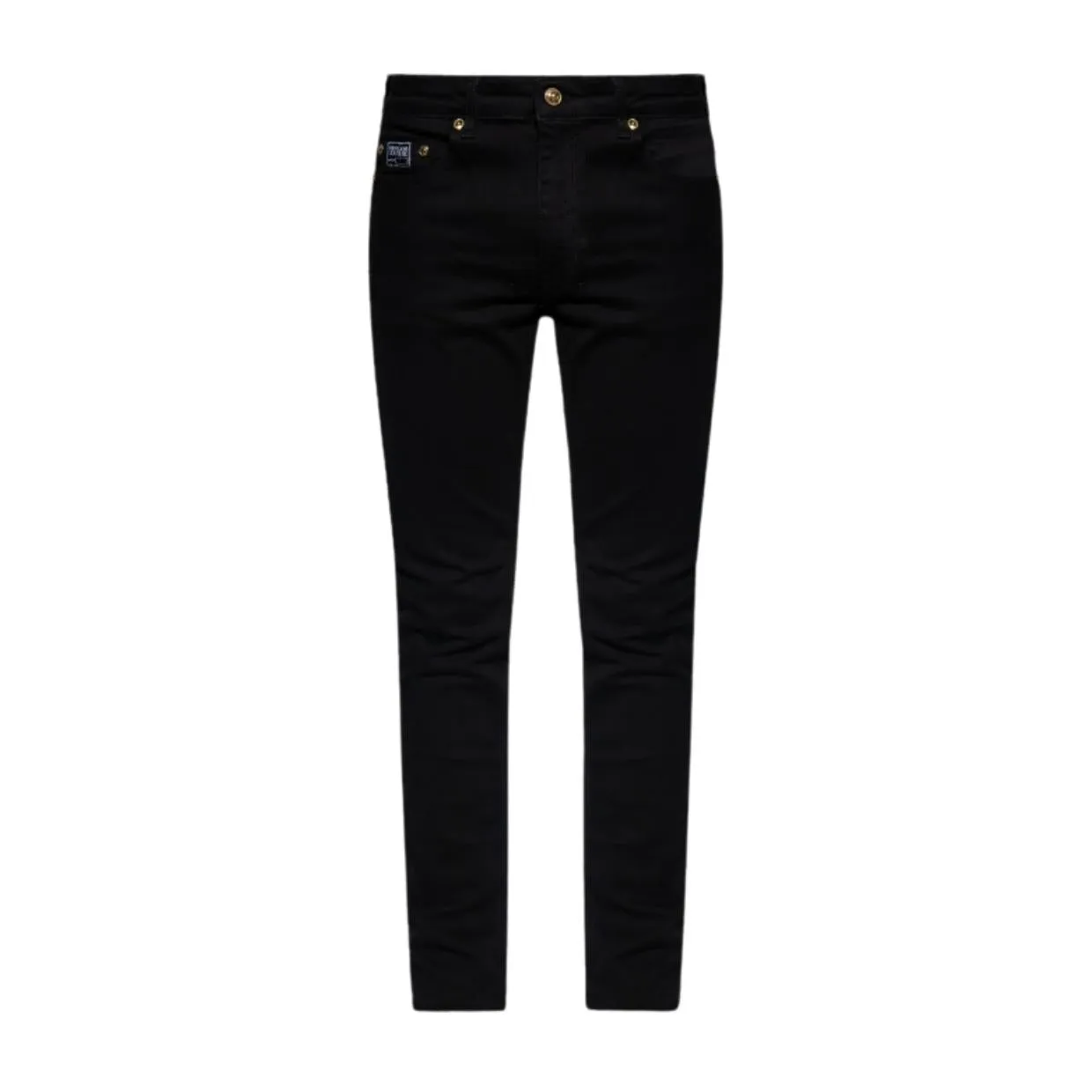 Versace Jeans Couture Piece Number Slim Fit Black Denim Jeans