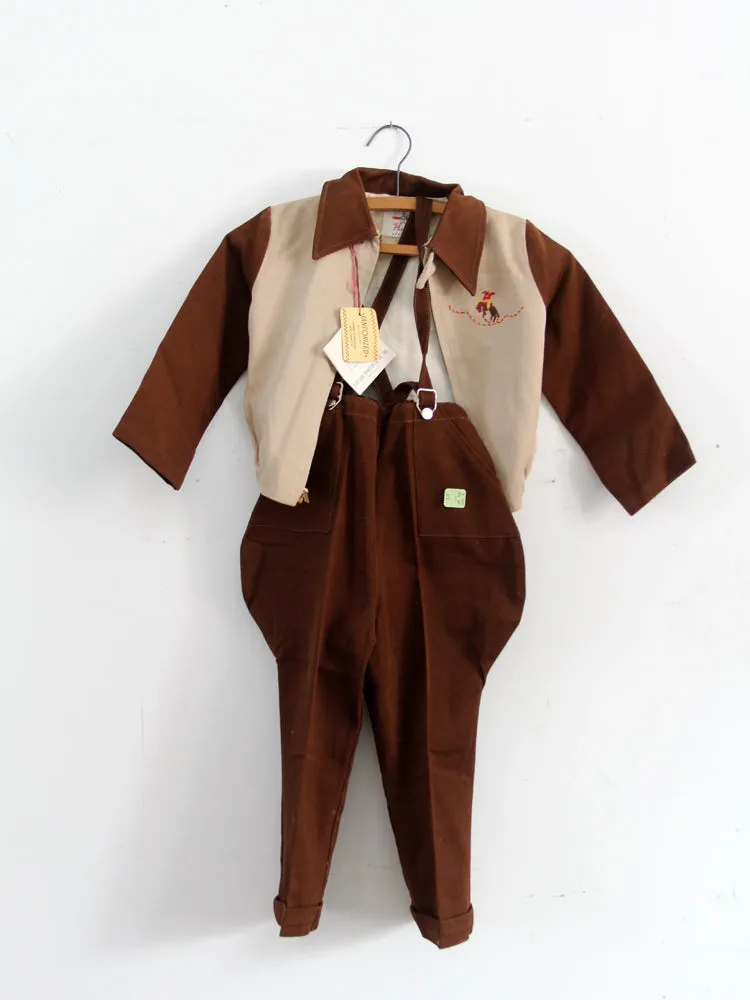 vintage children's outfit by Playland Sportswear