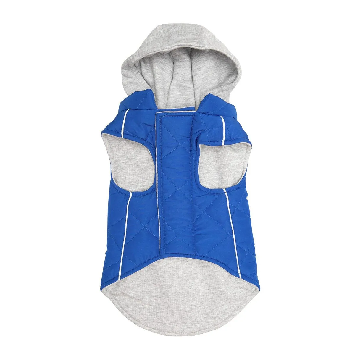 Weekender Dog Sweatshirt Hoodie Royal Blue M