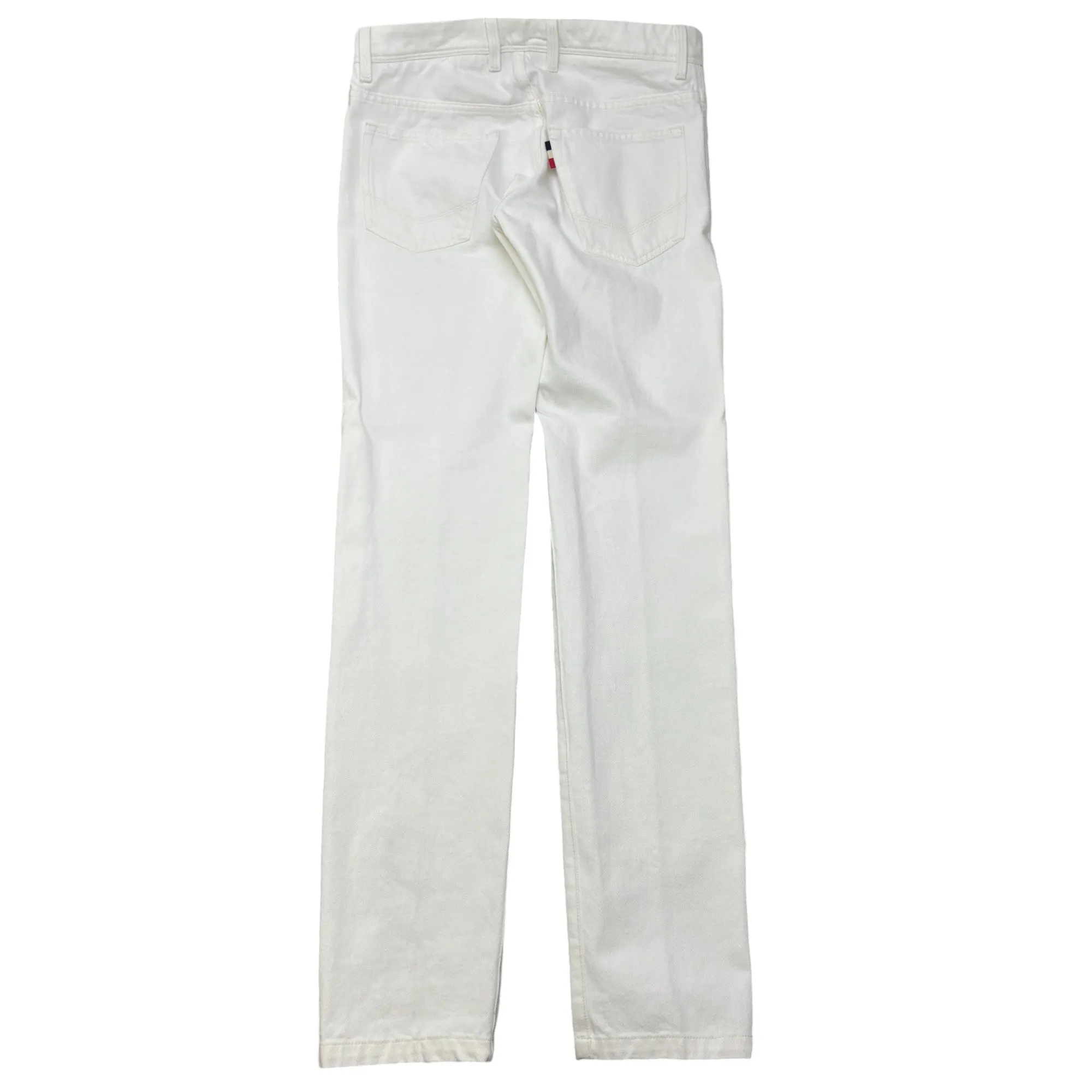 Women's Plain Jeans White Size IT 46 / UK 30