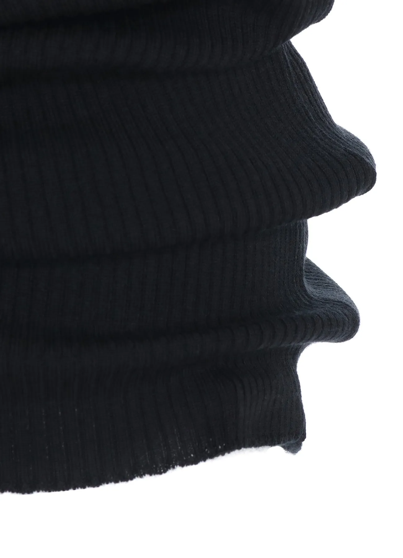 Y's × JOHN SMEDLEY TURTLENECK RIBBED KNIT